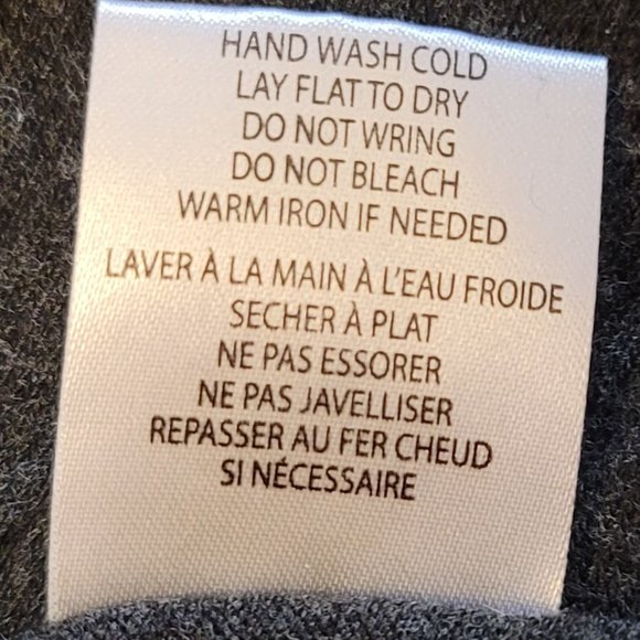 Belle by Belldini Grey Long Sleeve Cowl Neck Tunic - Picture 9 of 9